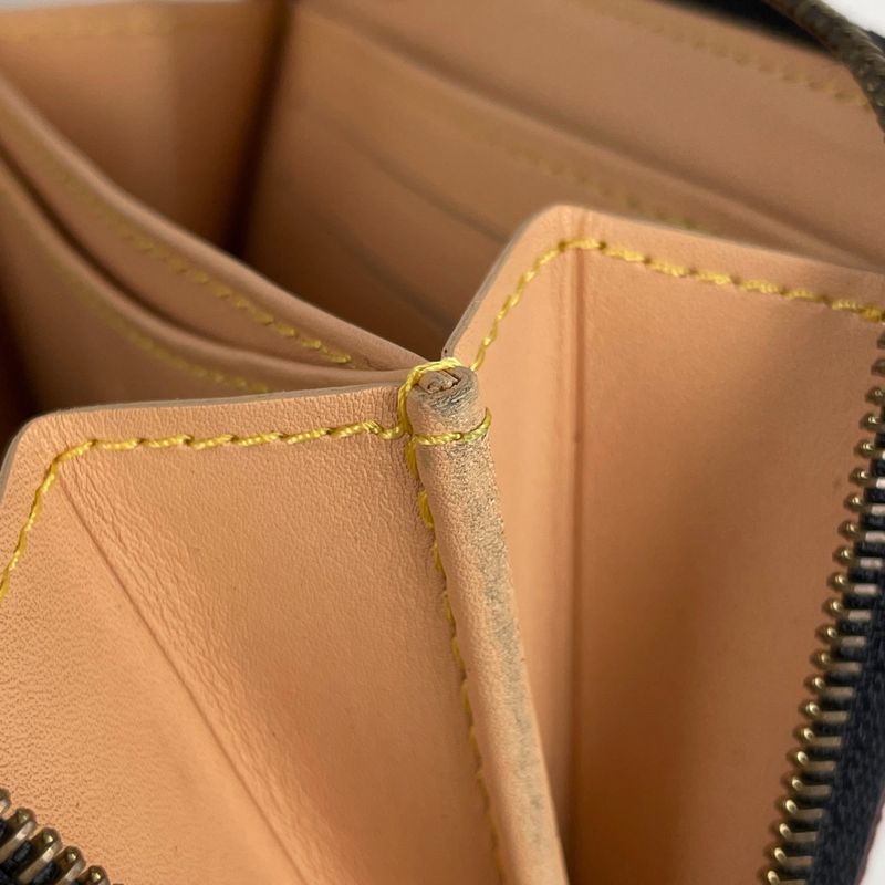 Louis Vuitton Zippy Coin Purse Coin Purse Card Case Round Zipper Coin Case