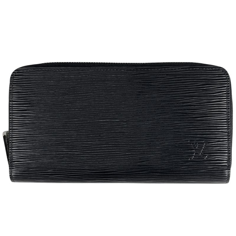 Louis Vuitton Zippy Wallet Round Zipper Billfold Coin Purse Long Wallet Epi