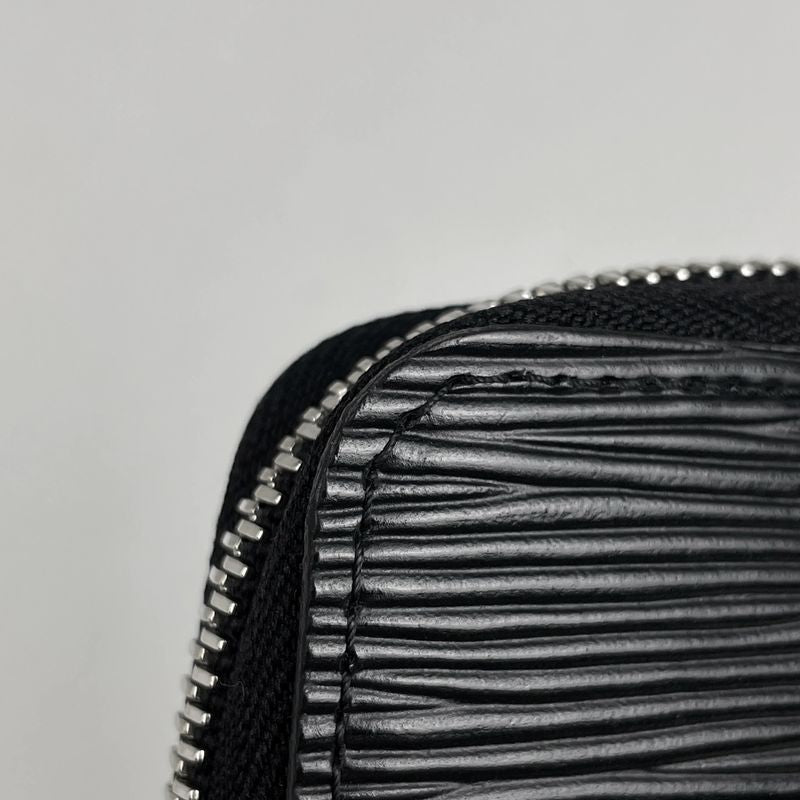 Louis Vuitton Zippy Wallet Round Zipper Billfold Coin Purse Long Wallet Epi