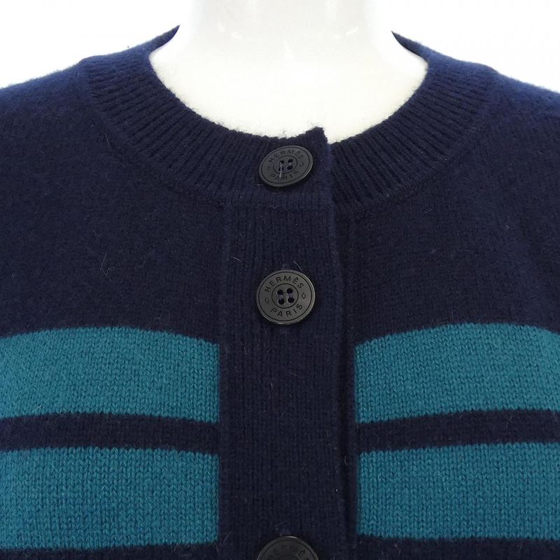 Hermes Brides DE GALA Tartan 3h2703dd Cardigan