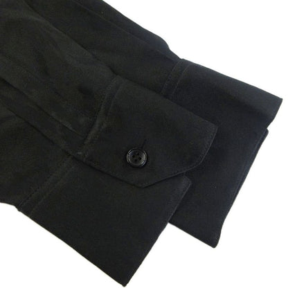 Saint Laurent Paris Archive 22SS Abstract Print Satin Shirt Blouse Long Sleeves