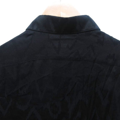Saint Laurent Paris Archive 22SS Abstract Print Satin Shirt Blouse Long Sleeves