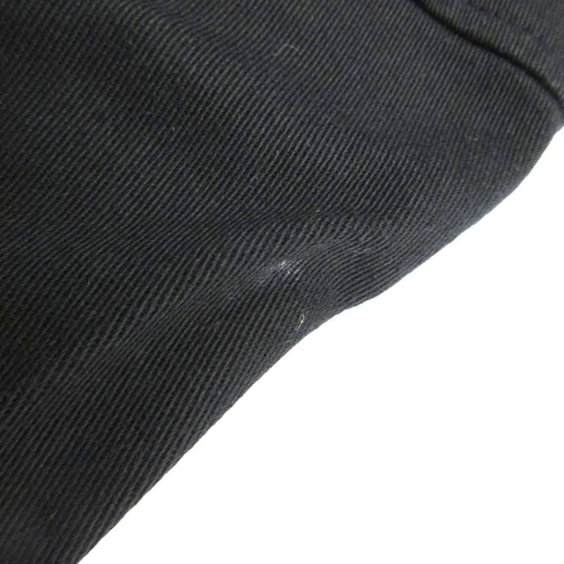 Bottega Veneta Cotton Work Shirt Short Sleeves Black 36 Approx S - GY14