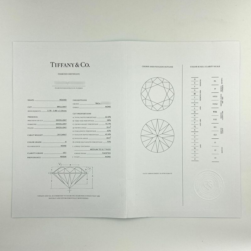 Tiffany & Co Tiffany & Co Solitaire Ring Platinum Ring Diamond Solitaire Ring