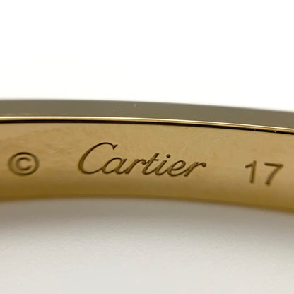 Cartier LOVE SM Bracelet YG Yellow Gold Bracelet 750 Ladies