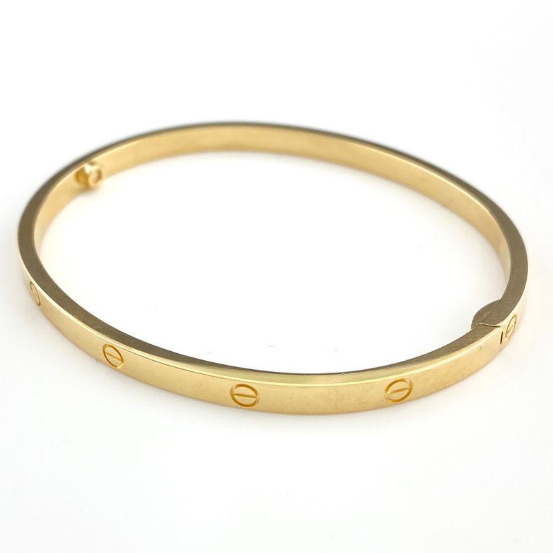 Cartier LOVE SM Bracelet YG Yellow Gold Bracelet 750 Ladies