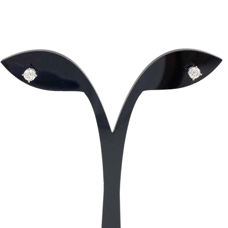 Tiffany & Co Tiffany & Co Diamond Design Earrings Platinum Earrings Pt950