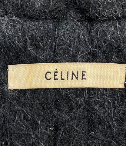 Celine Long Coat Cape Coat Mohair 28r876455 Women SIZE 38 (M) Celine