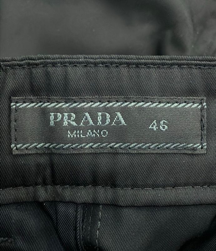 Prada Nylon Cargo Pants 21SS Sph130s211 1WQ8 Womens SIZE 46 (XL) Prada