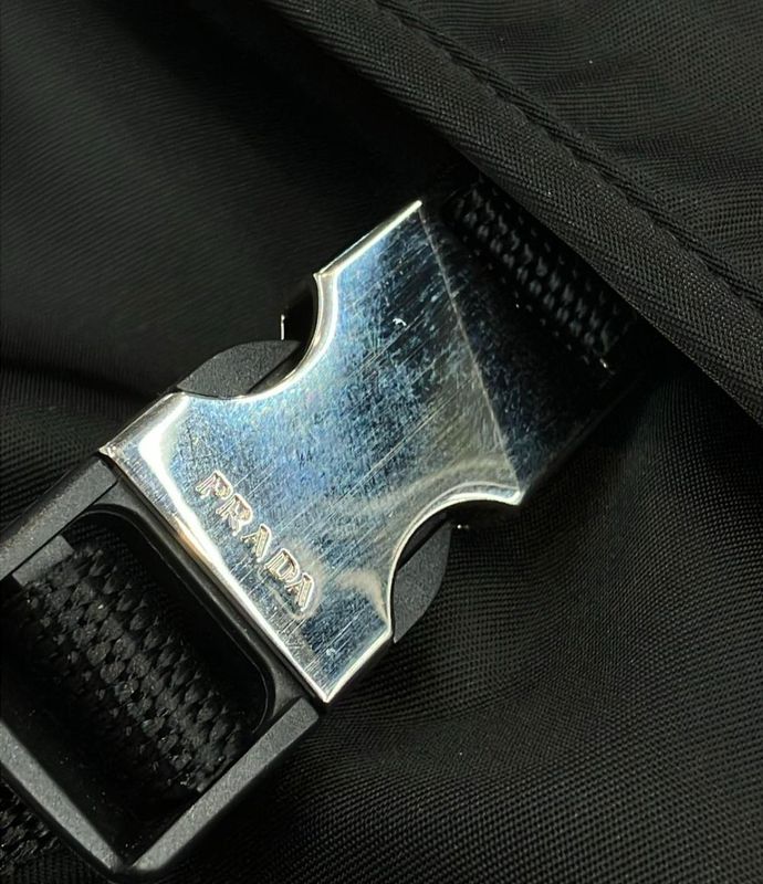 Prada Nylon Cargo Pants 21SS Sph130s211 1WQ8 Womens SIZE 46 (XL) Prada