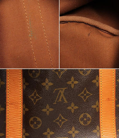 Louis Vuitton 2way Boston Bag Shoulder Bag Crossbody Monogram Keepall Bandoliere