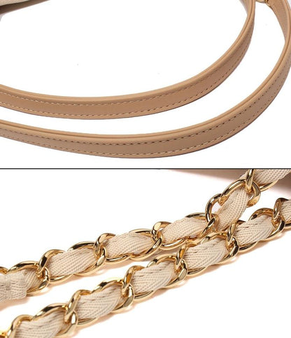 Chanel Tote Shoulder Bag Shoulder Bag Tweed Gold Hardware Deauville MM Women