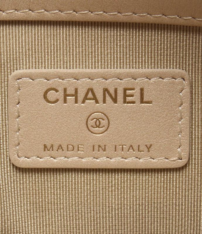 Chanel Clutch Bag Matelasse Lambskin Gold Hardware Women Chanel