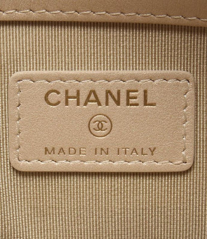 Chanel Clutch Bag Matelasse Lambskin Gold Hardware Women Chanel