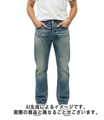 Celine Denim Pants Washed Damaged Mid Rise Cart Jeans 2n574967w Men's SIZE 29