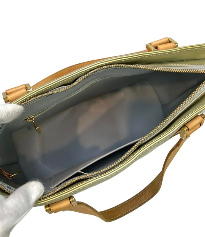 Louis Vuitton Tote Shoulder Bag Shoulder Vernis Houston M91053 Women's Louis