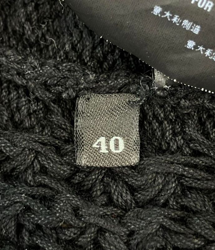 Prada Knitted Cardigan Mesh P25364 1ADJ Women's SIZE 40 (S) Prada