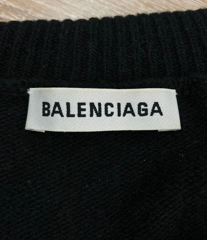 Balenciaga Knit Sweater Turtleneck 526584 T4081 Men's SIZE 40 (M) Balenciaga
