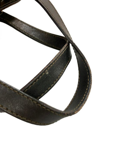 Celine Handbag Suede Leather C Macadam Women's Celine