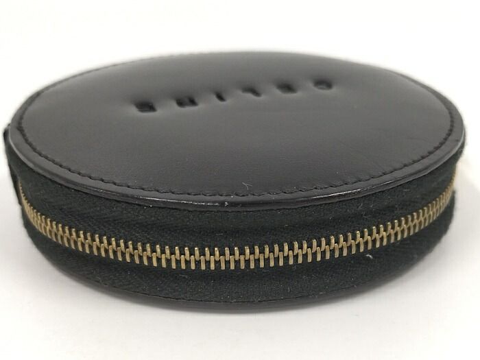Celine Coin Case Calf Leather Black