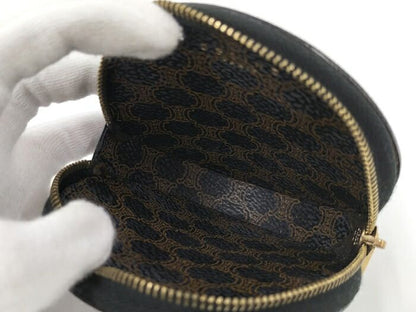 Celine Coin Case Calf Leather Black