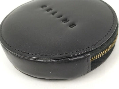 Celine Coin Case Calf Leather Black