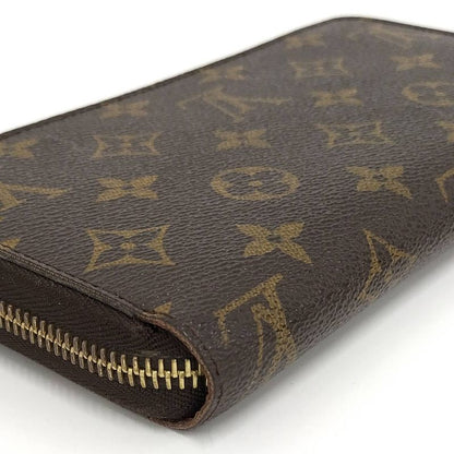 Louis Vuitton Round Zipper Long Wallet Monogram Zippy Wallet M60017