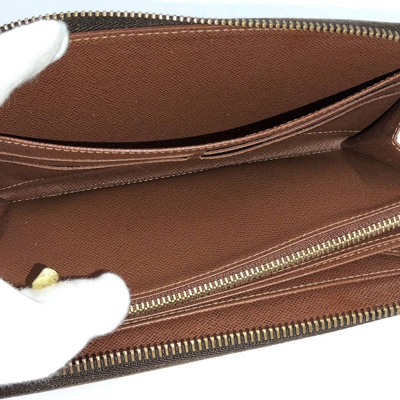 Louis Vuitton Round Zipper Long Wallet Monogram Zippy Wallet M60017