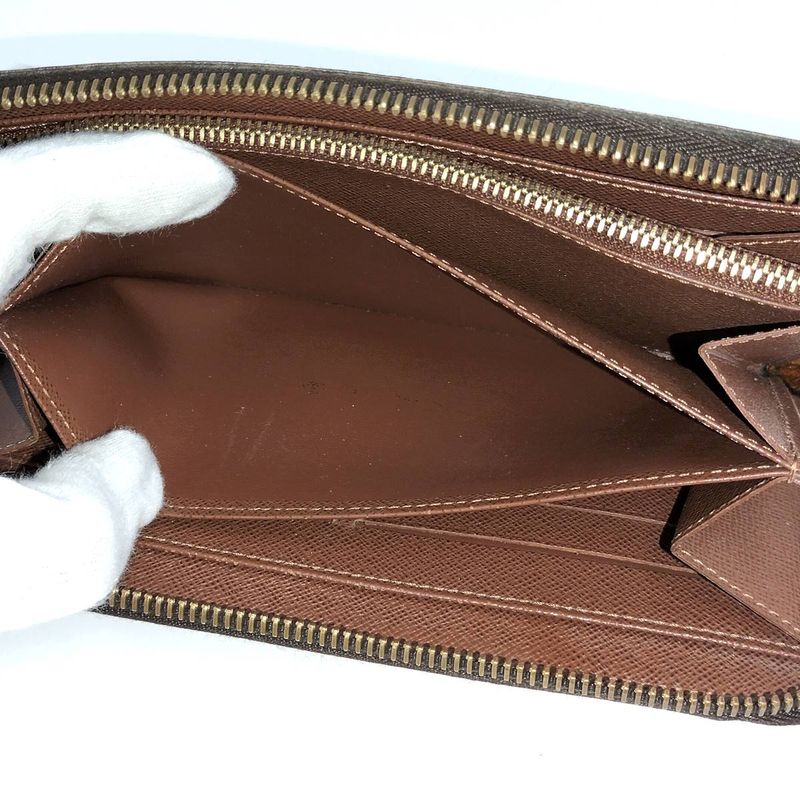 Louis Vuitton Round Zipper Long Wallet Monogram Zippy Wallet M60017