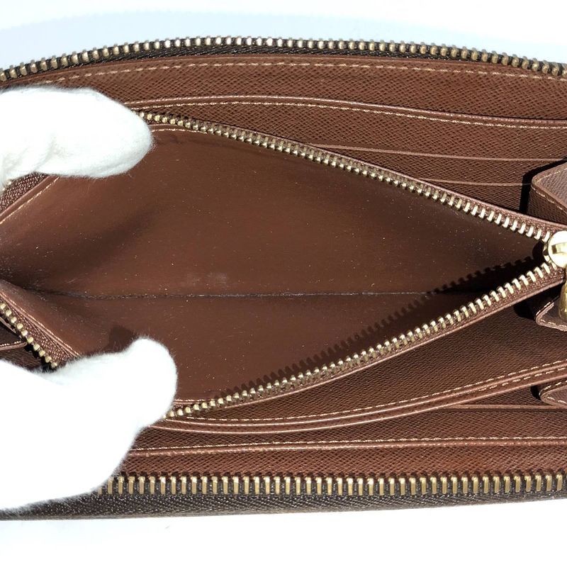 Louis Vuitton Round Zipper Long Wallet Monogram Zippy Wallet M60017
