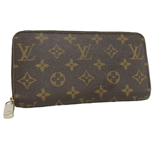 Louis Vuitton Round Zipper Long Wallet Monogram Zippy Wallet M60017
