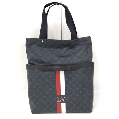 Louis Vuitton Ultralight Tote Bag Painted Stripe Monogram Cobalt Navy M41701