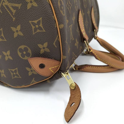 Louis Vuitton Speedy 35 Mini Boston Bag Monogram Brown M41524