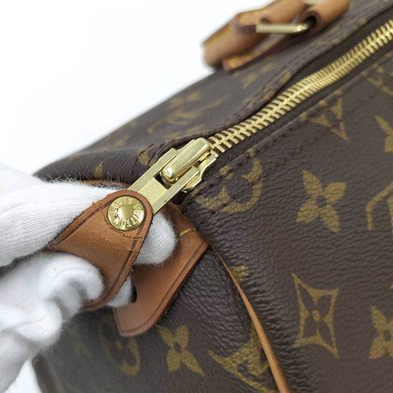 Louis Vuitton Speedy 35 Mini Boston Bag Monogram Brown M41524