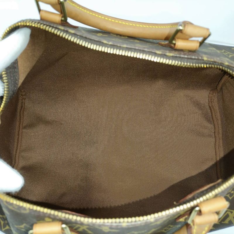 Louis Vuitton Speedy 35 Mini Boston Bag Monogram Brown M41524
