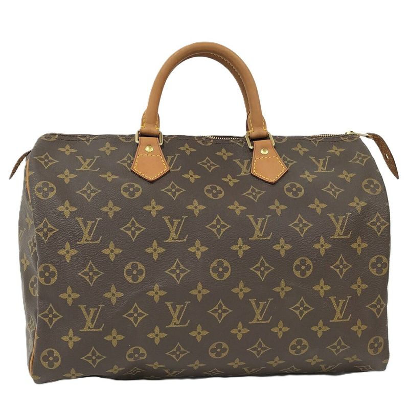 Louis Vuitton Speedy 35 Mini Boston Bag Monogram Brown M41524