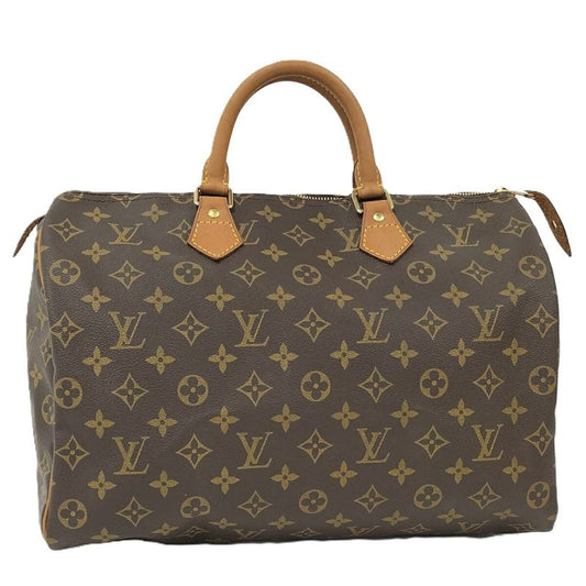 Louis Vuitton Speedy 35 Mini Boston Bag Monogram Brown M41524
