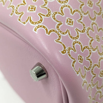 Hermes Picotin Lock PM Handbag Leather Pink Engraved U