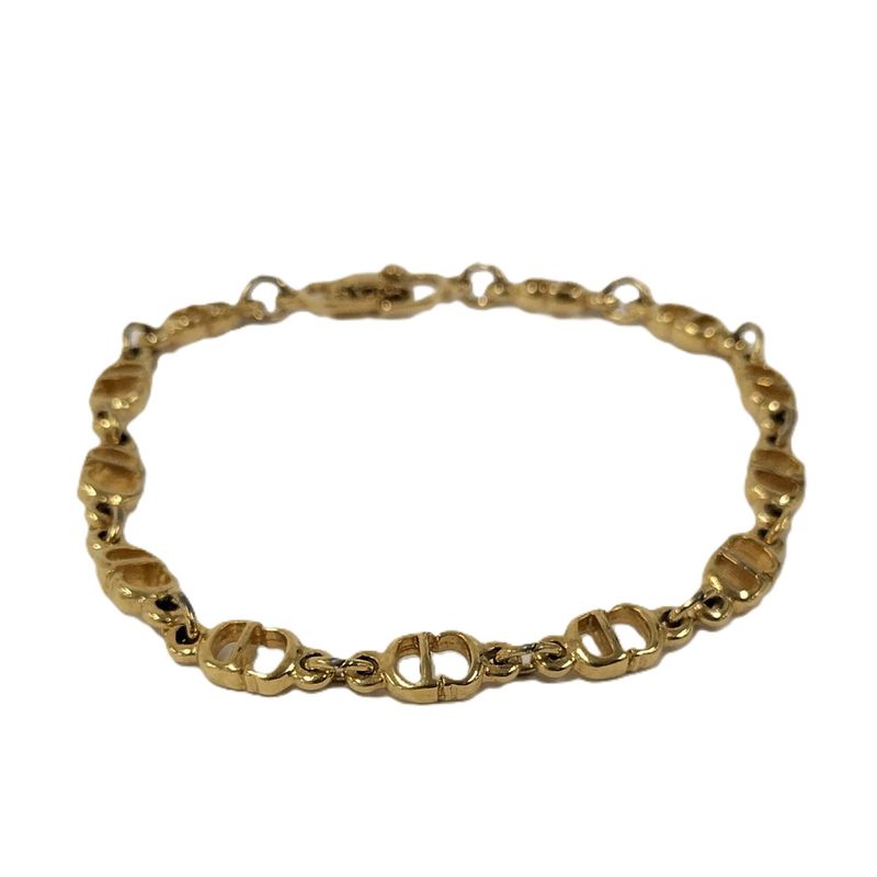 Christian Dior Bracelet CD Logo Gold Plated