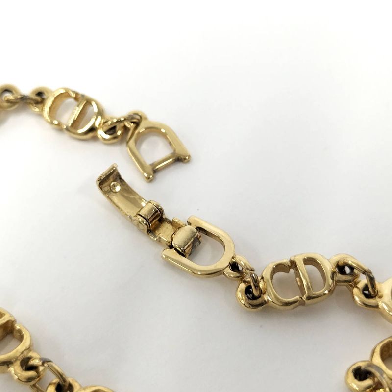 Christian Dior Bracelet CD Logo Gold Plated