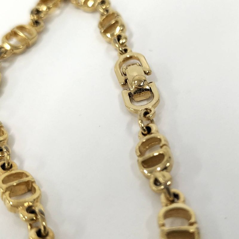 Christian Dior Bracelet CD Logo Gold Plated