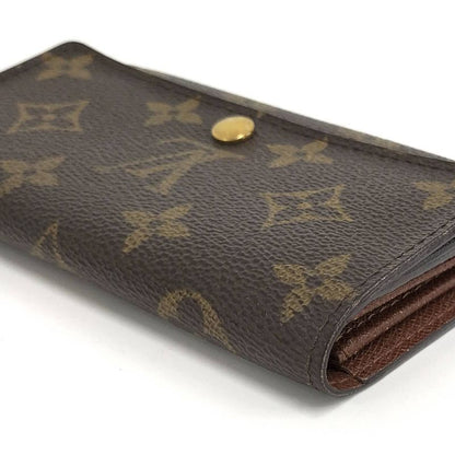 Louis Vuitton Bifold Wallet Portmonnais Zip Monogram M61735