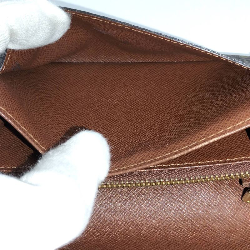 Louis Vuitton Bifold Wallet Portmonnais Zip Monogram M61735