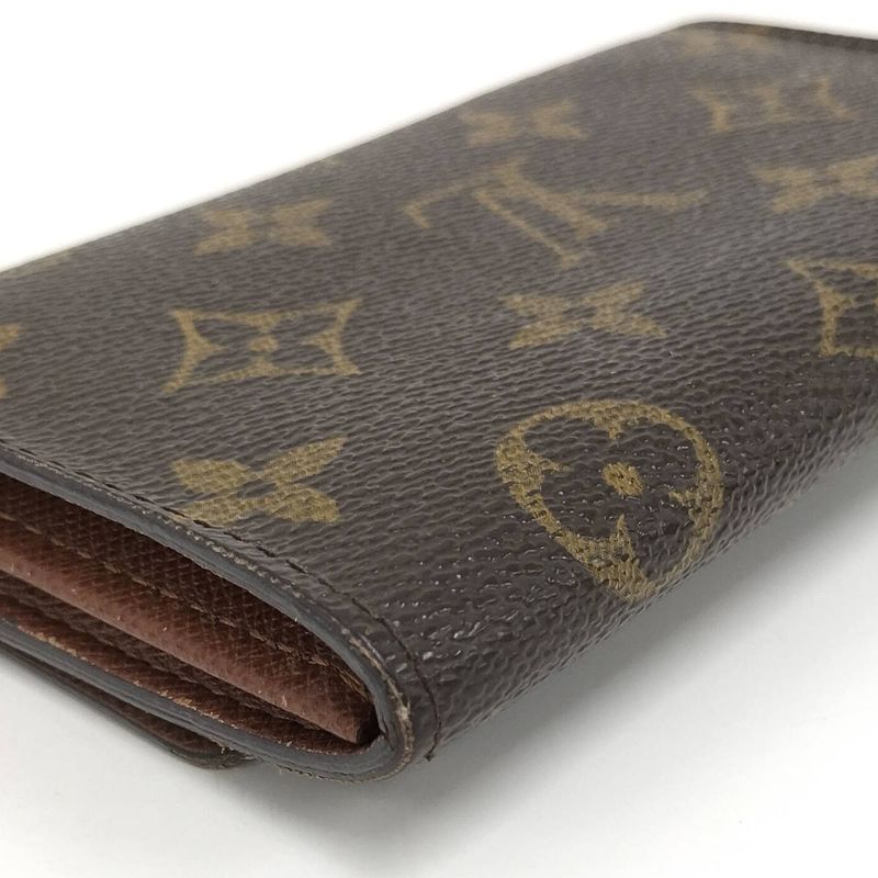 Louis Vuitton Bifold Wallet Portmonnais Zip Monogram M61735