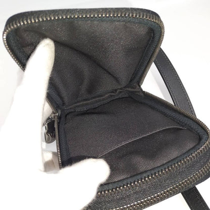 Louis Vuitton Double Phone Pouch Shoulder Bag Monogram Eclipse M81321