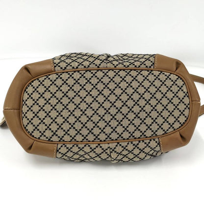 Gucci Sookie 2WAY Handbag Diamante Canvas Leather Brown 247902