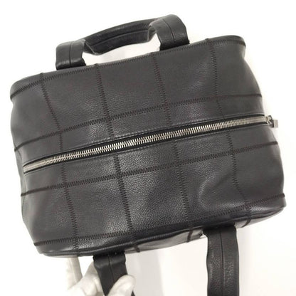 Chanel Handbag Chocobar Leather Black
