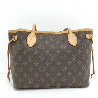 Louis Vuitton Neverfull PM Tote Bag Monogram Brown M40155