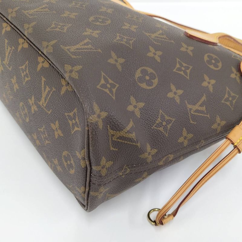 Louis Vuitton Neverfull PM Tote Bag Monogram Brown M40155
