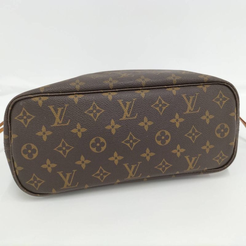 Louis Vuitton Neverfull PM Tote Bag Monogram Brown M40155